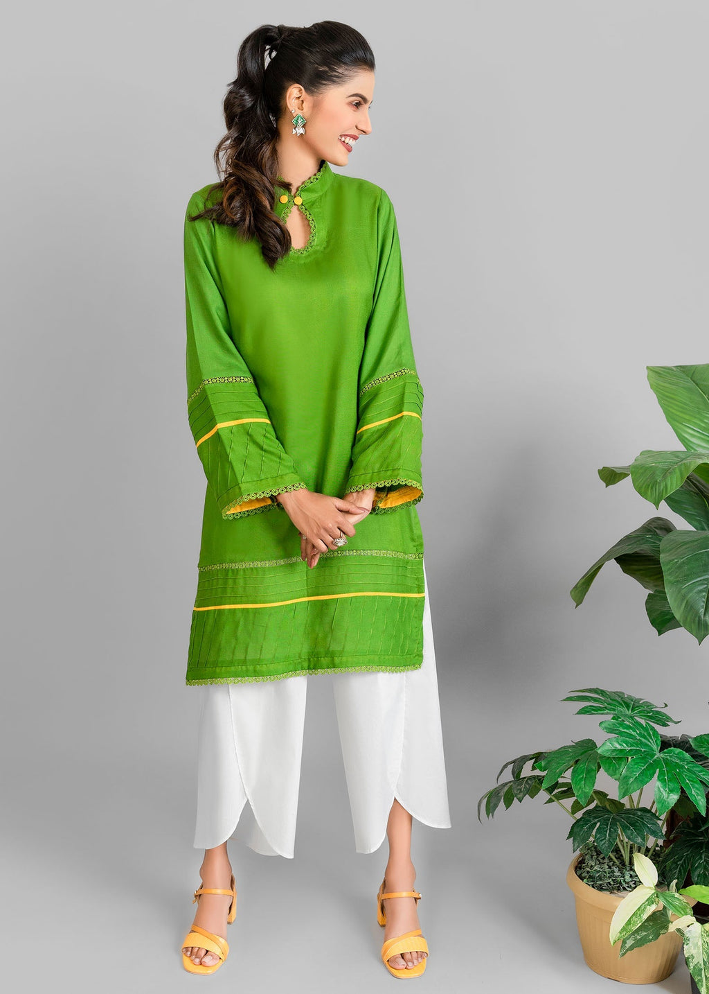 Nuqsh Basil Lime Women 2pcs