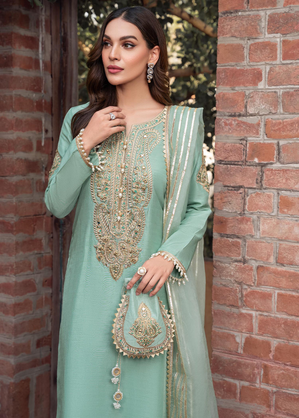 Rang-e-Haya Zareen Mint Green Women 3pcs