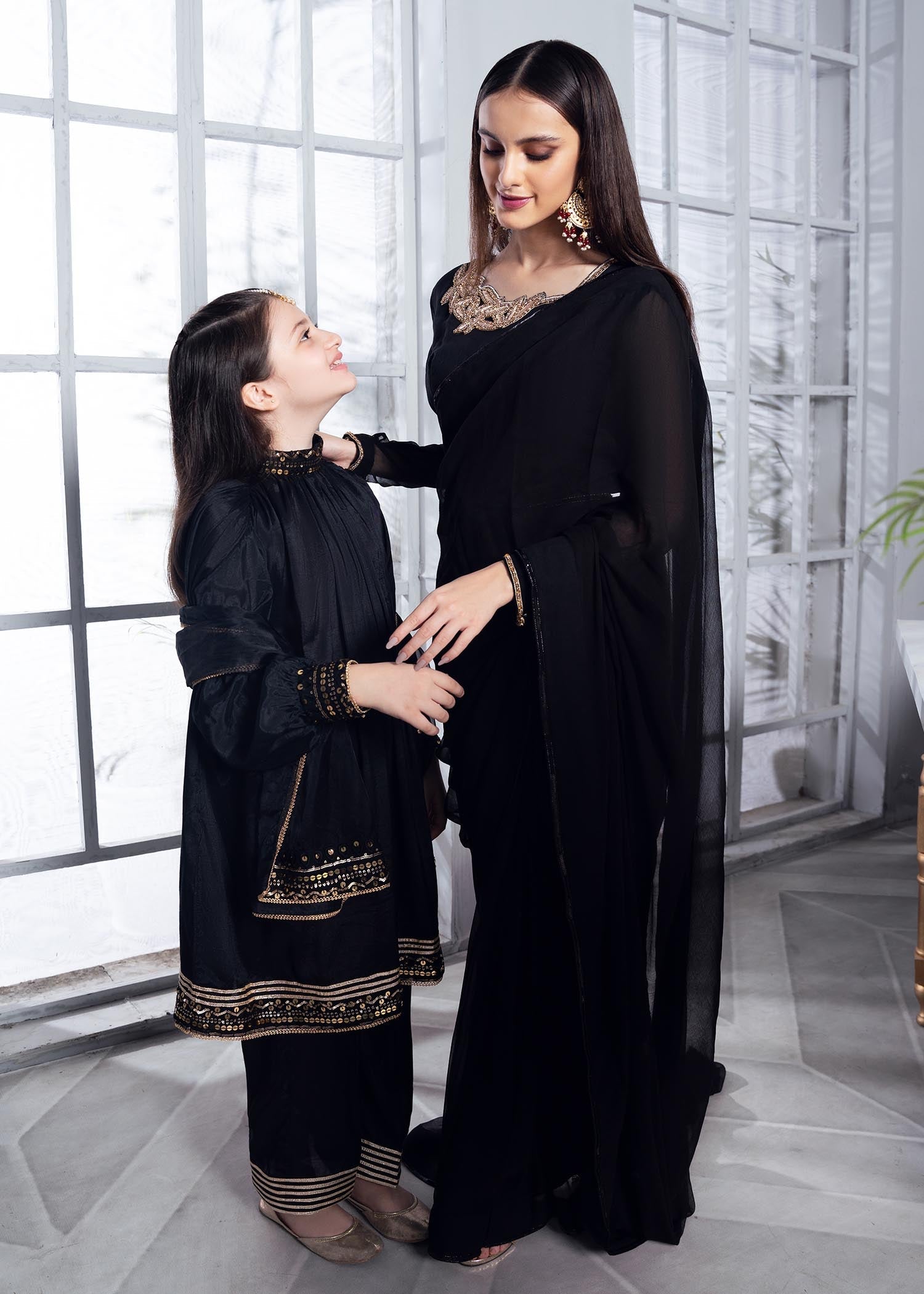 Rang-e-Haya Inaya Saree Women 2pcs