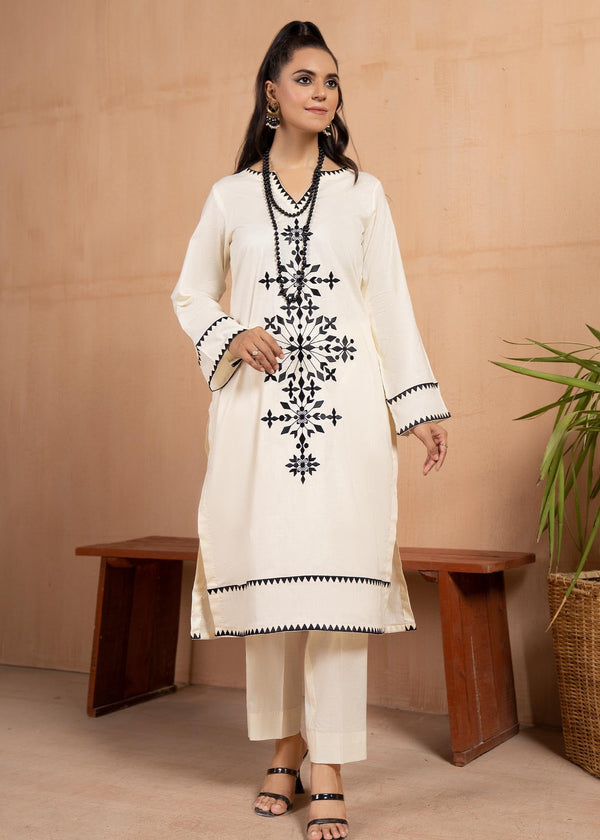 Fajr Khan Haute Couture Vanilla Women 2pcs