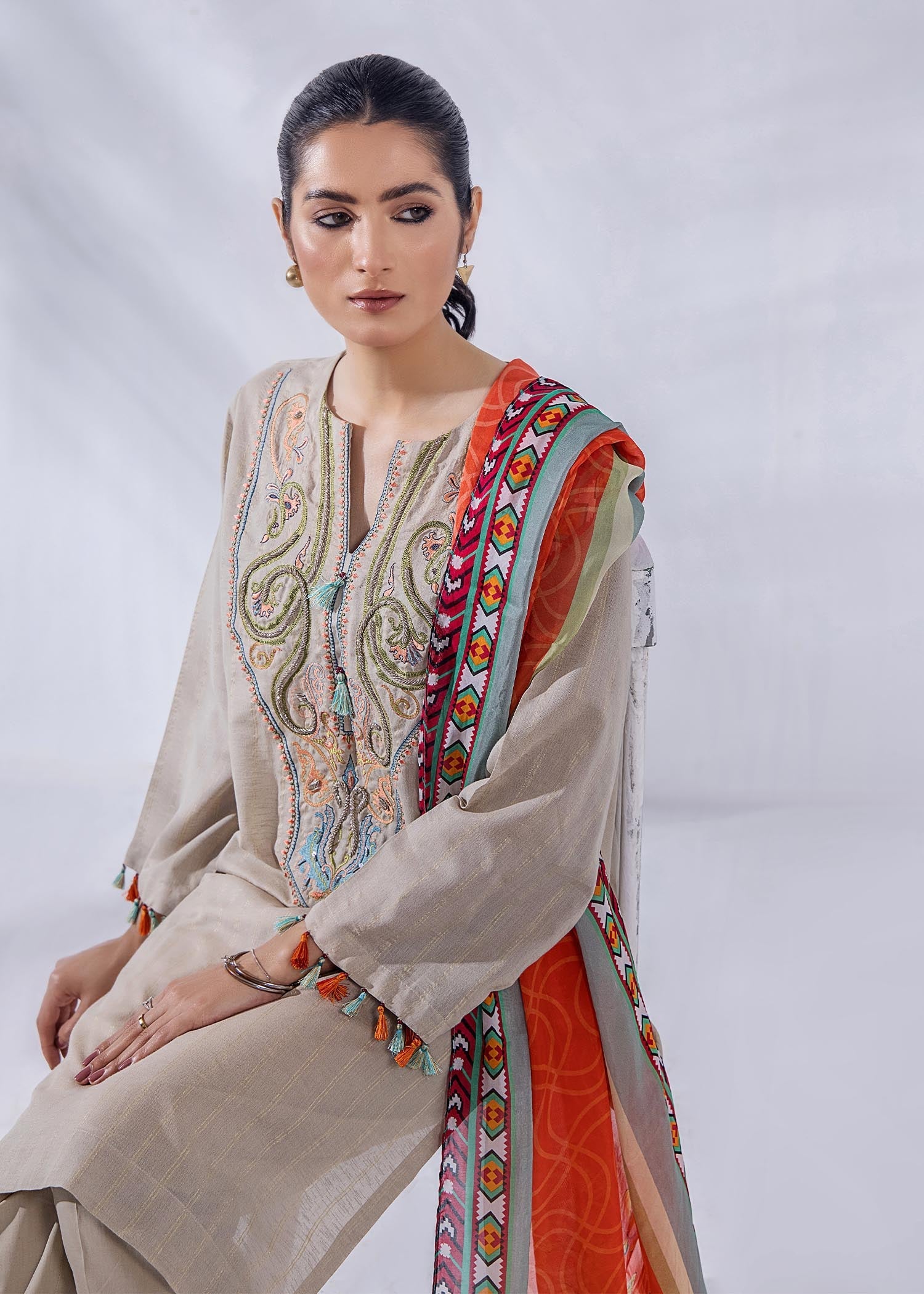 Malook Iksha Women 3pcs