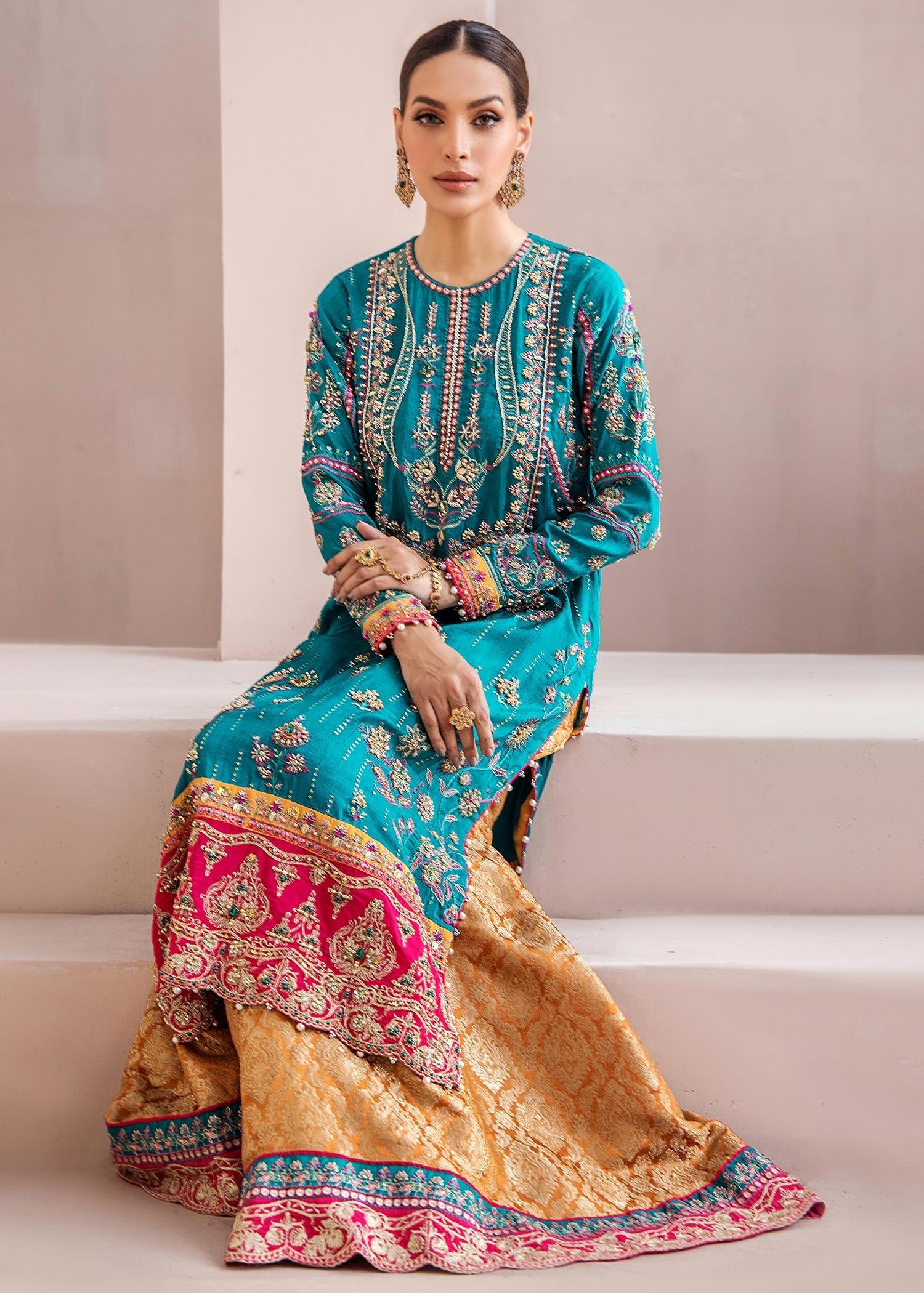 Malook Zeenia Women 3pcs