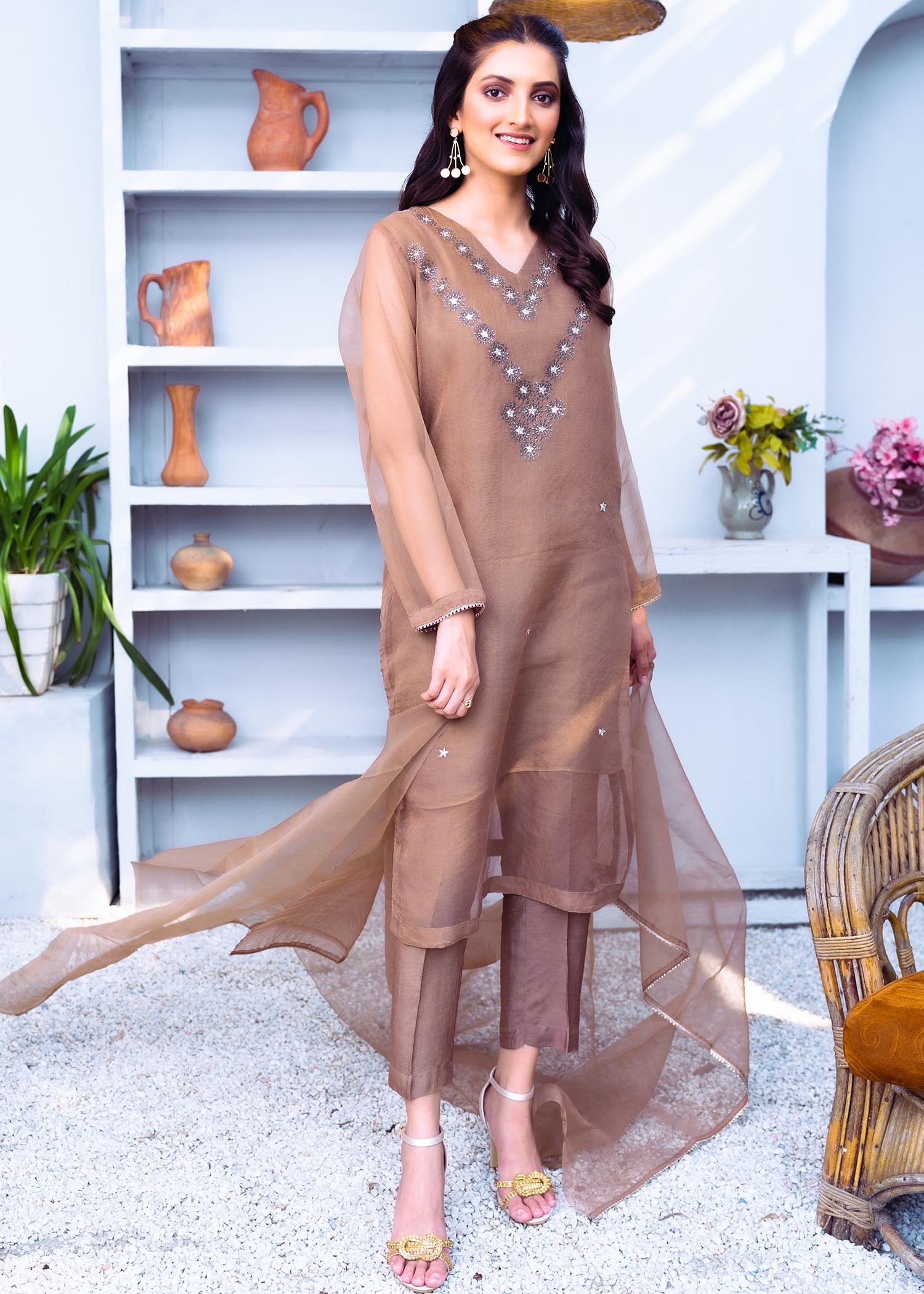 Pirzada Shaheryar Khan MAPLE LEAF Women 4pcs