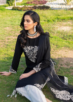 Khuda Baksh Creations Amber (S 119 Black) Women 4pcs