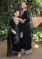 Rang-e-Haya Shireen Black Women 3pcs