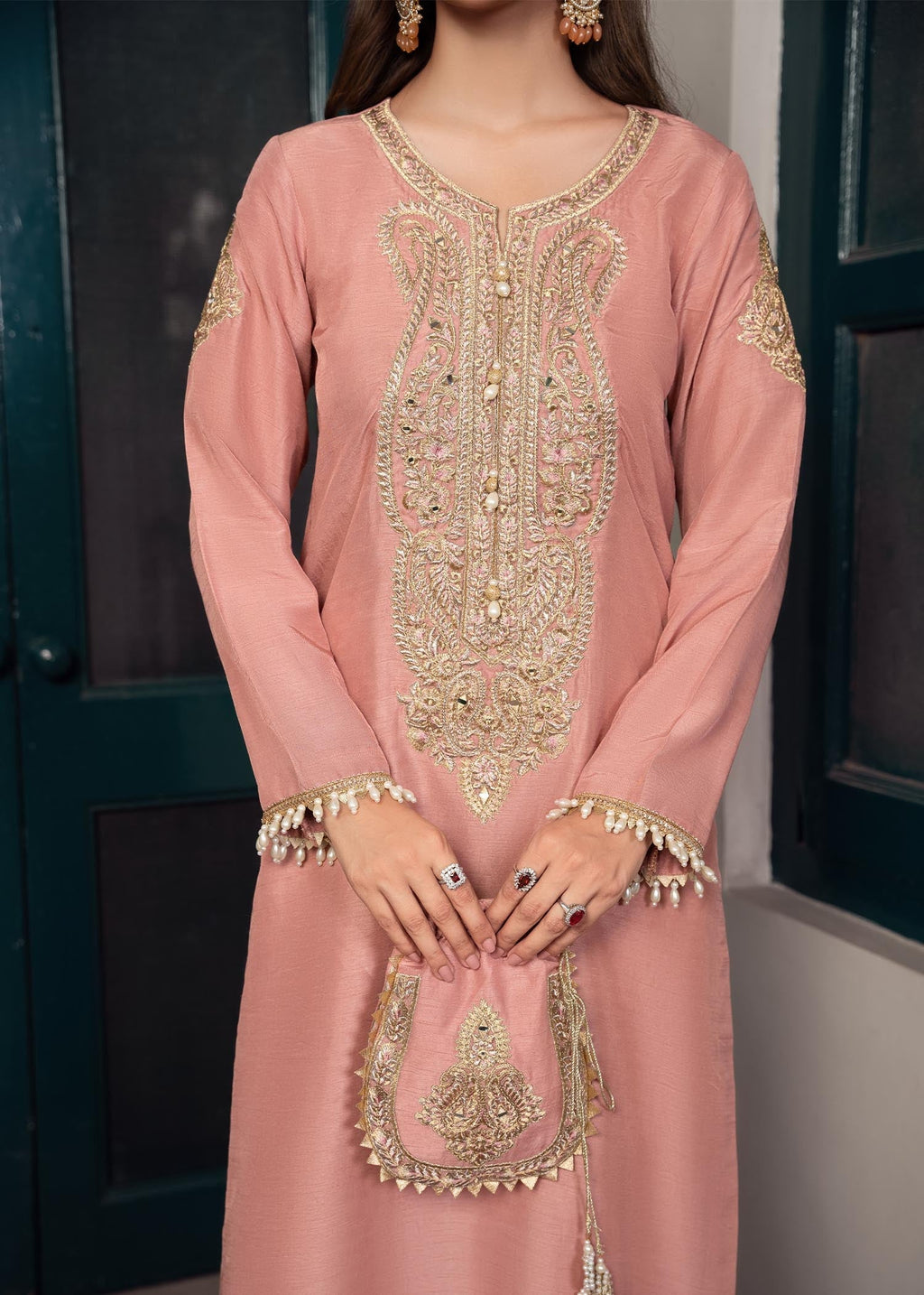 Rang-e-Haya Zareen Peach Women 3pcs