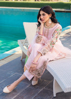 Khuda Baksh Creations M 102 Pink Women 3pcs