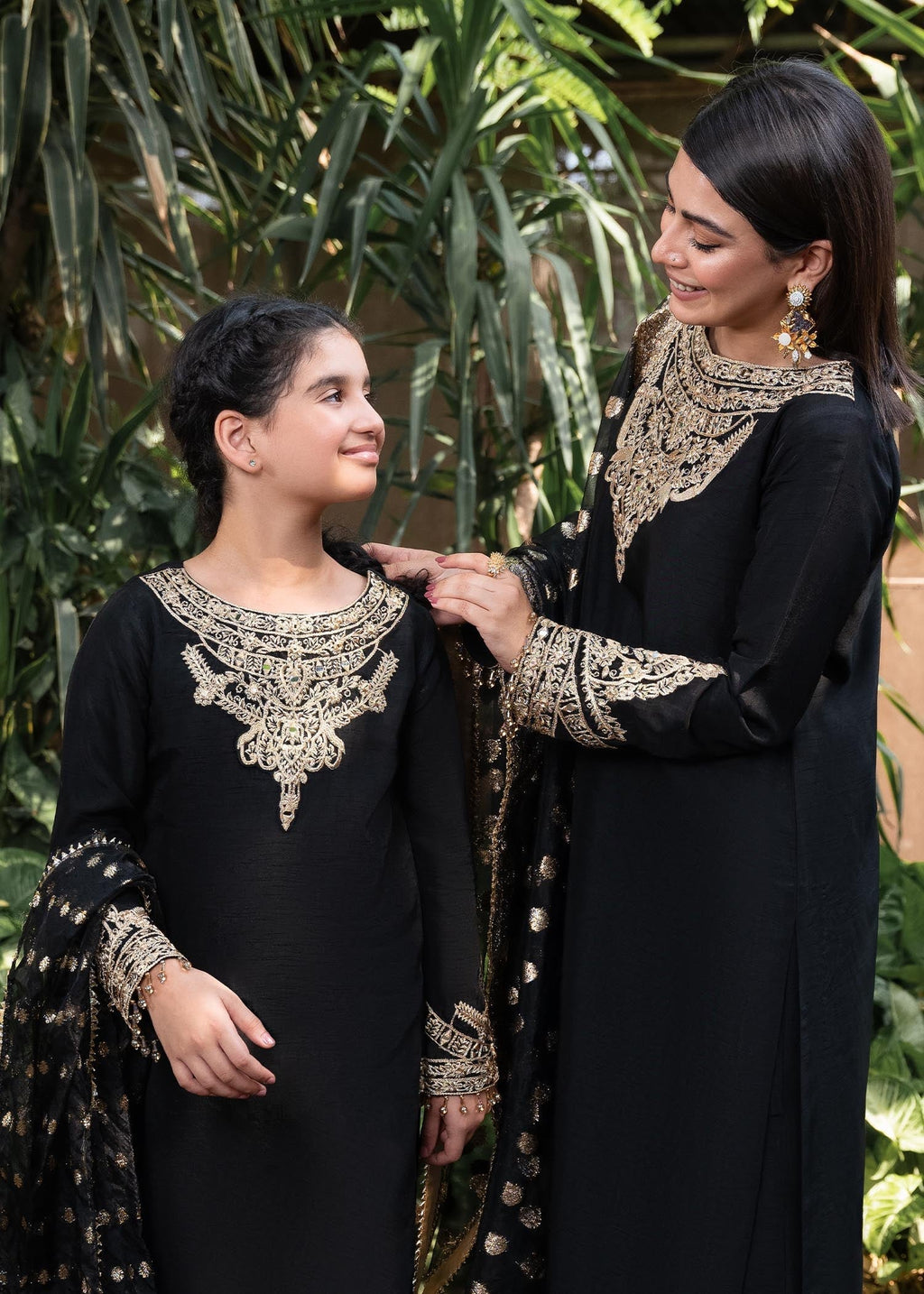 Rang-e-Haya Shireen Black Women 3pcs