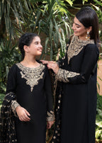 Rang-e-Haya Shireen Black Women 3pcs
