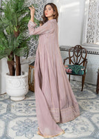 Manahils Maxi 106 Purple Women 3pcs