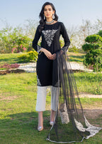 Khuda Baksh Creations Amber (S 119 Black) Women 4pcs