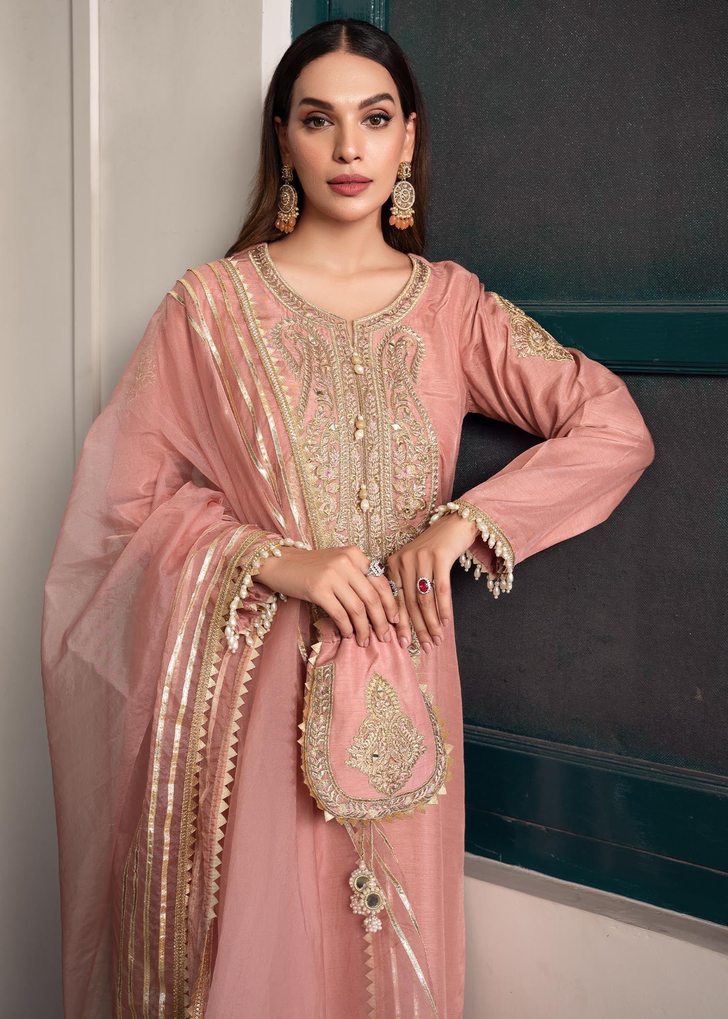 Rang-e-Haya Zareen Peach Women 3pcs