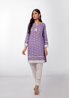 Decuir Shop Stitched Lavender and white Suit DC 003