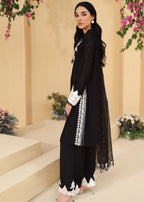Rang-e-Haya Mansi (Black) Women 3pcs