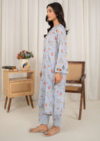 Zara Shah printed lawn suit D7 Women 2pcs