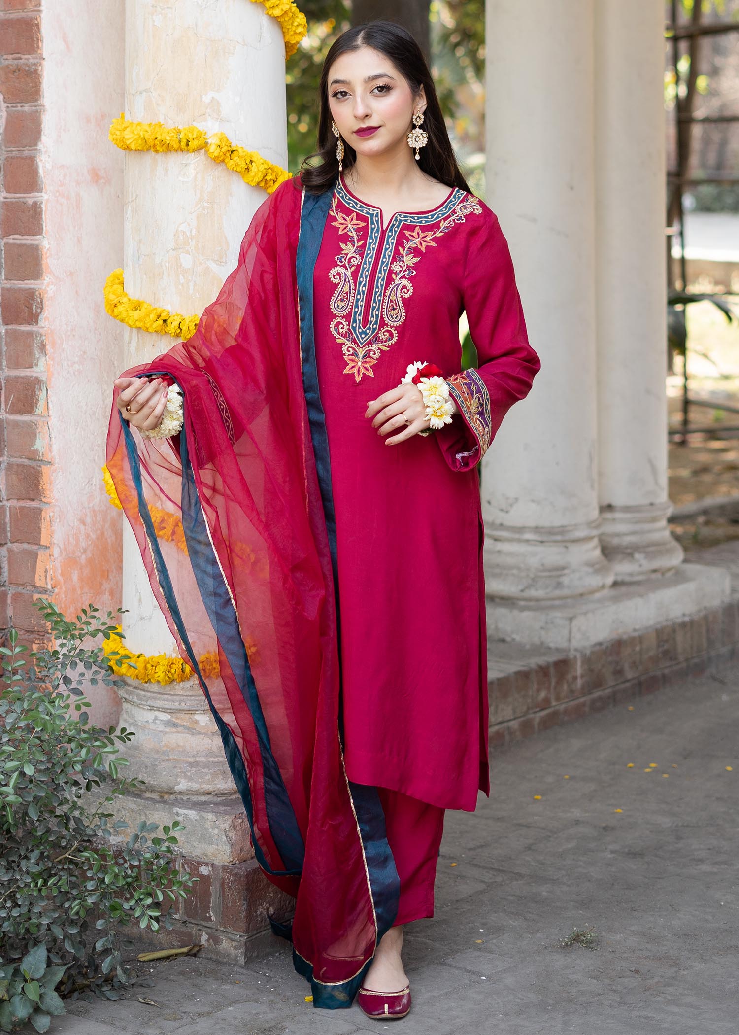 Aisling By Nirmal Gulabo Women 3pcs