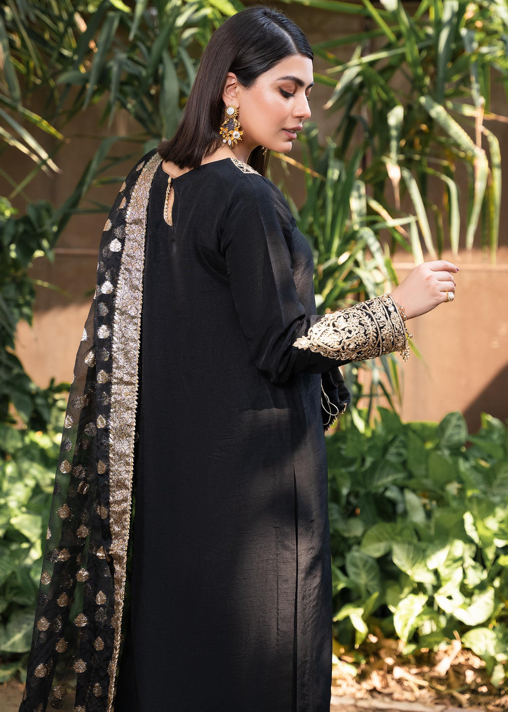 Rang-e-Haya Shireen Black Women 3pcs