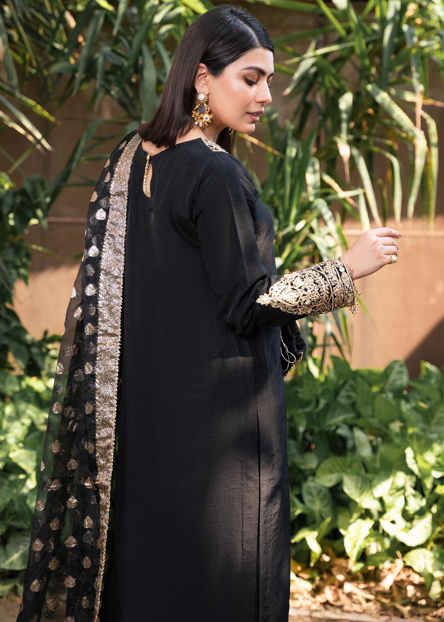 Rang-e-Haya Shireen Black Women 3pcs