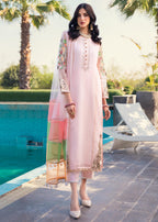 Khuda Baksh Creations M 102 Pink Women 3pcs