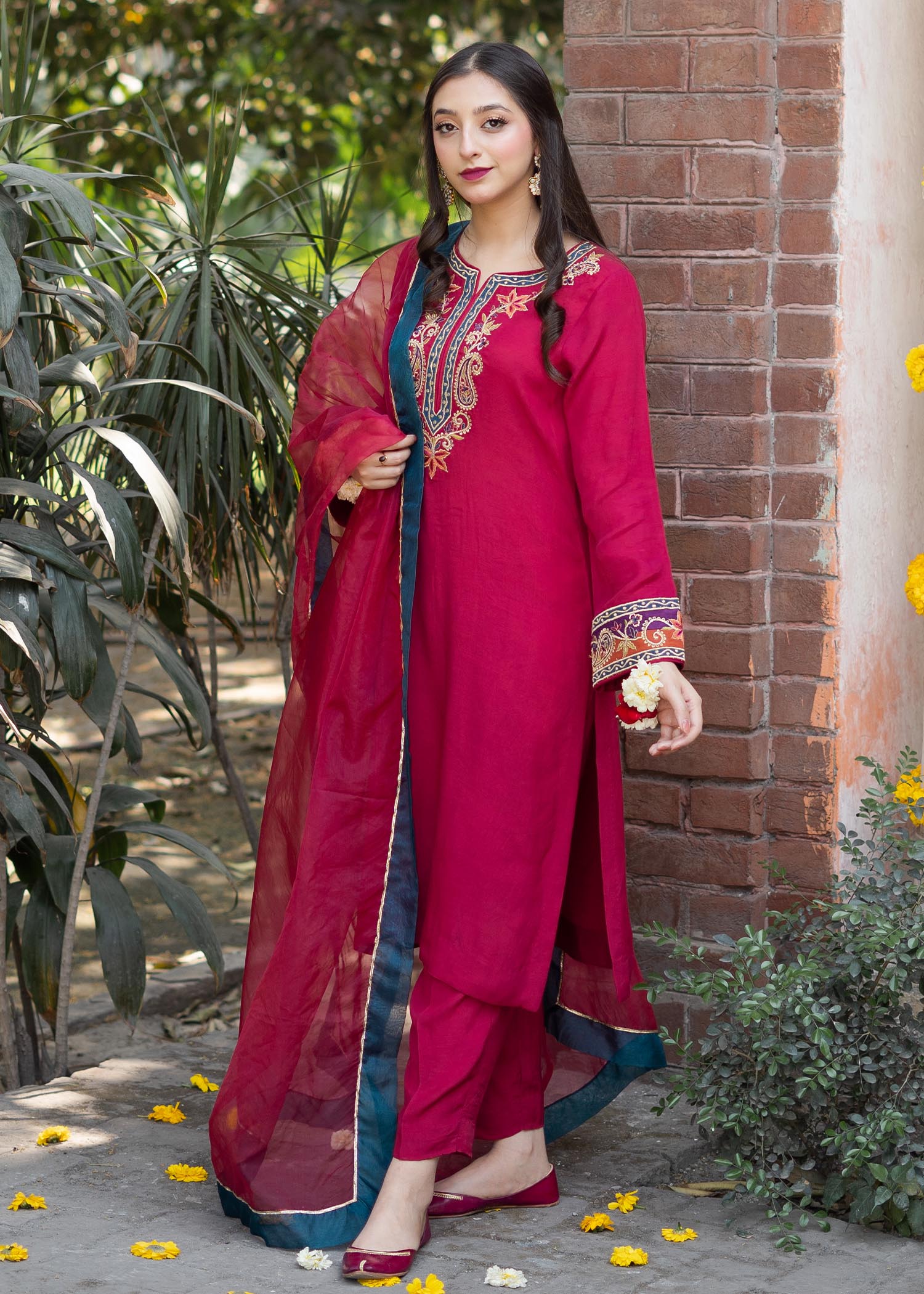 Aisling By Nirmal Gulabo Women 3pcs