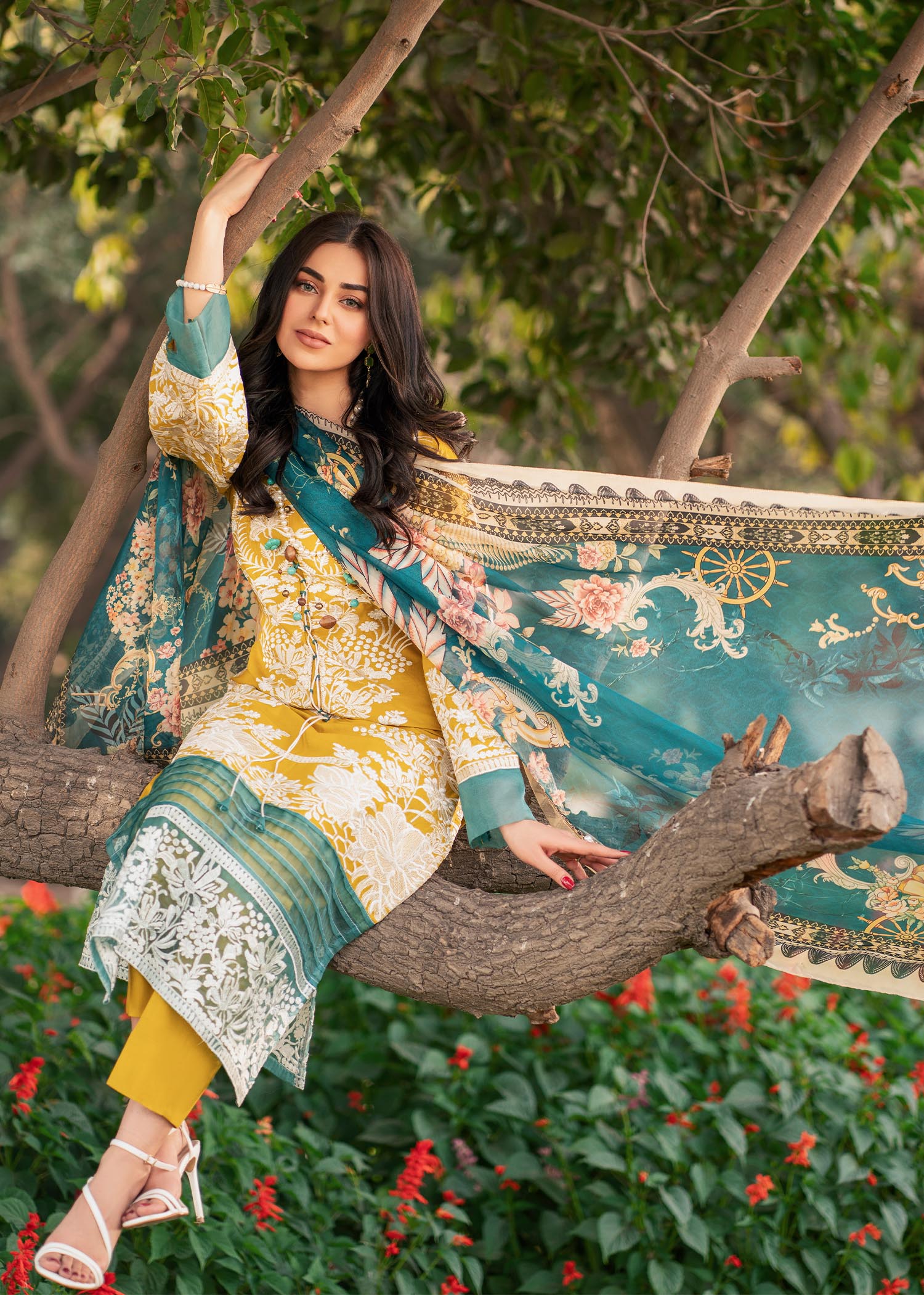 Panache Apparel FLORID HAVEN Women 2pcs