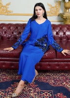 Ainee Faisal AF 368 Blue Circles Women 2pcs