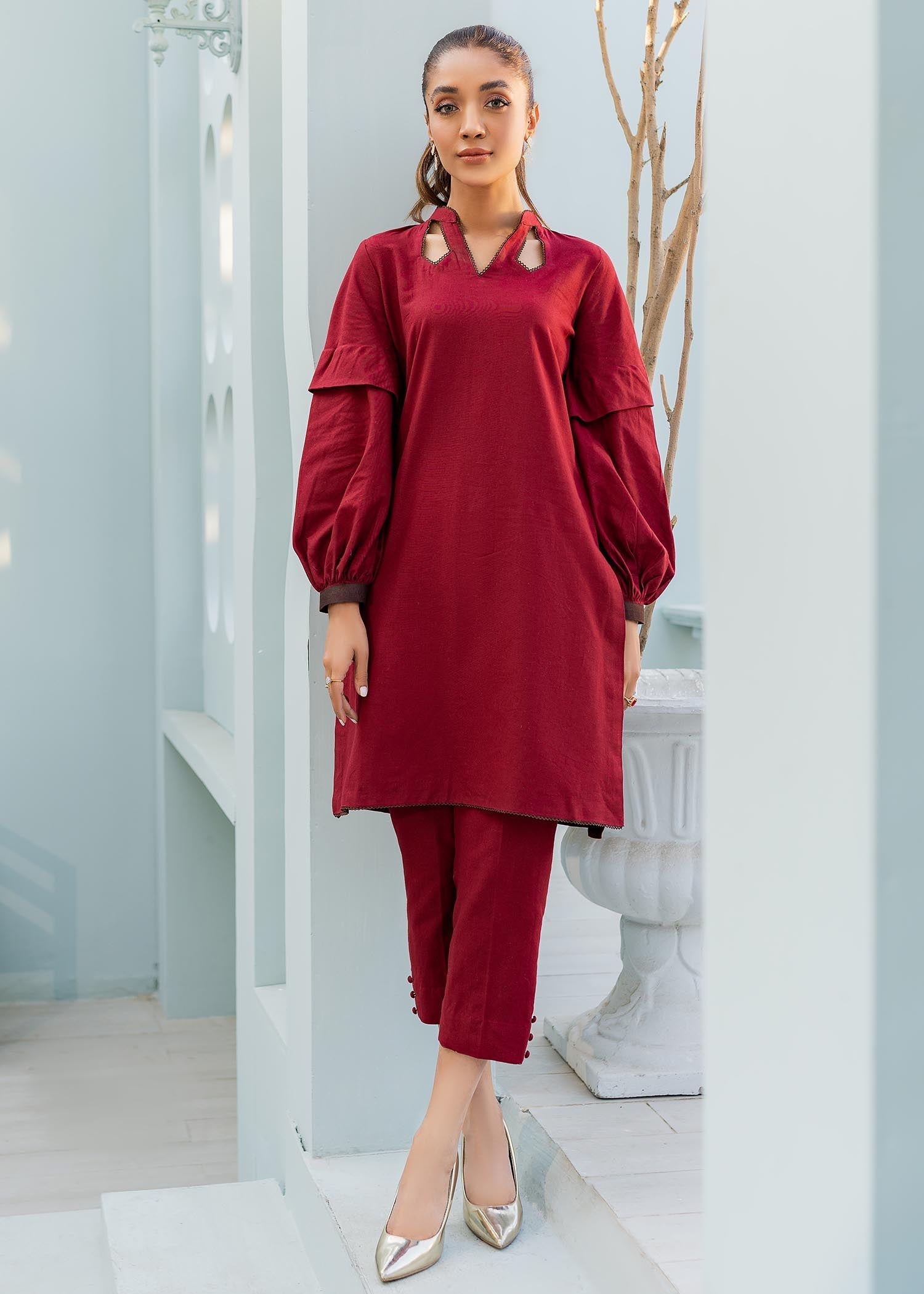 Ghonche Rose Women 2pcs