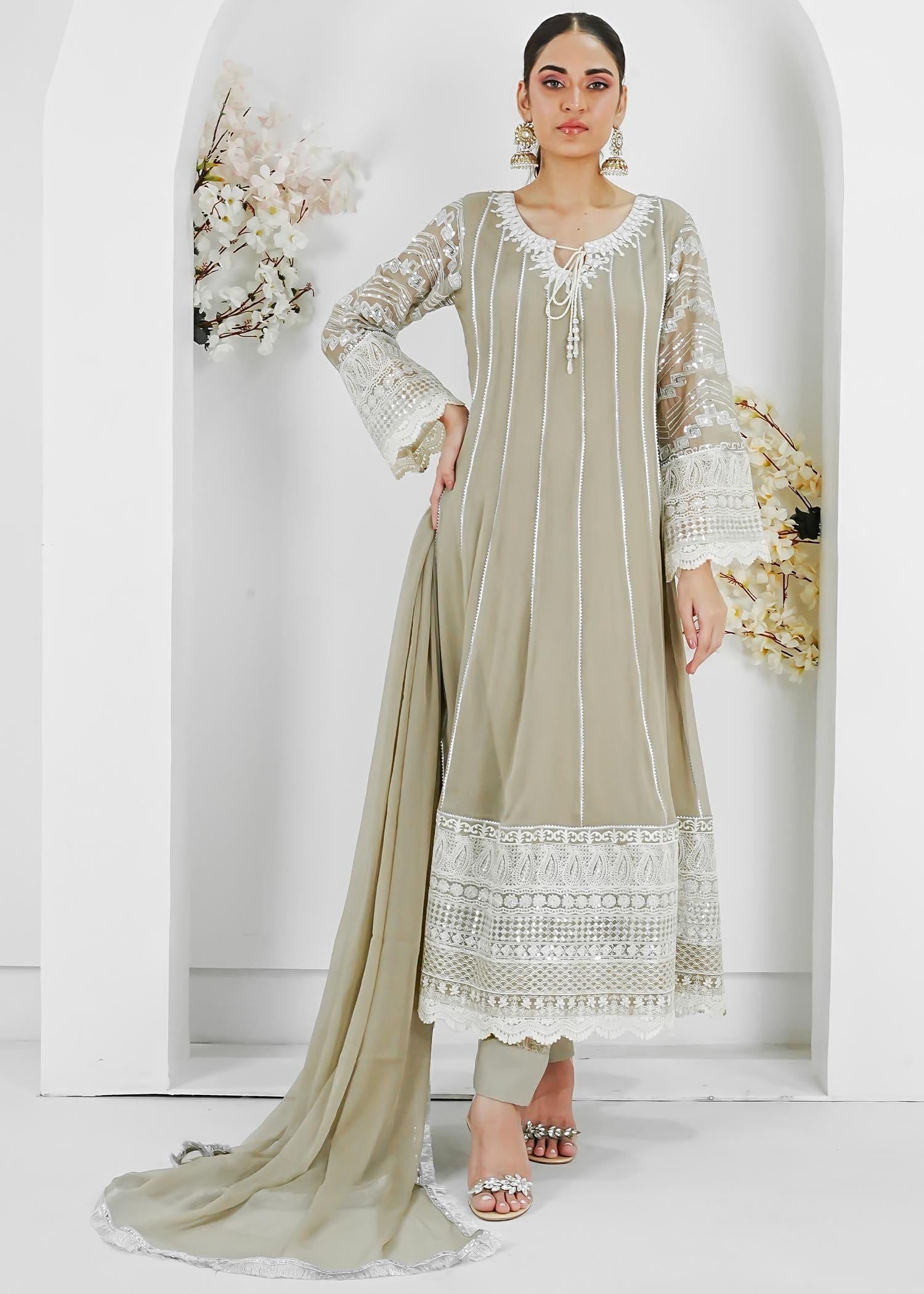 Manahils MAXI 121 SAND Women 3pcs