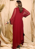 Ain AN 10 Maroon Women 2pcs