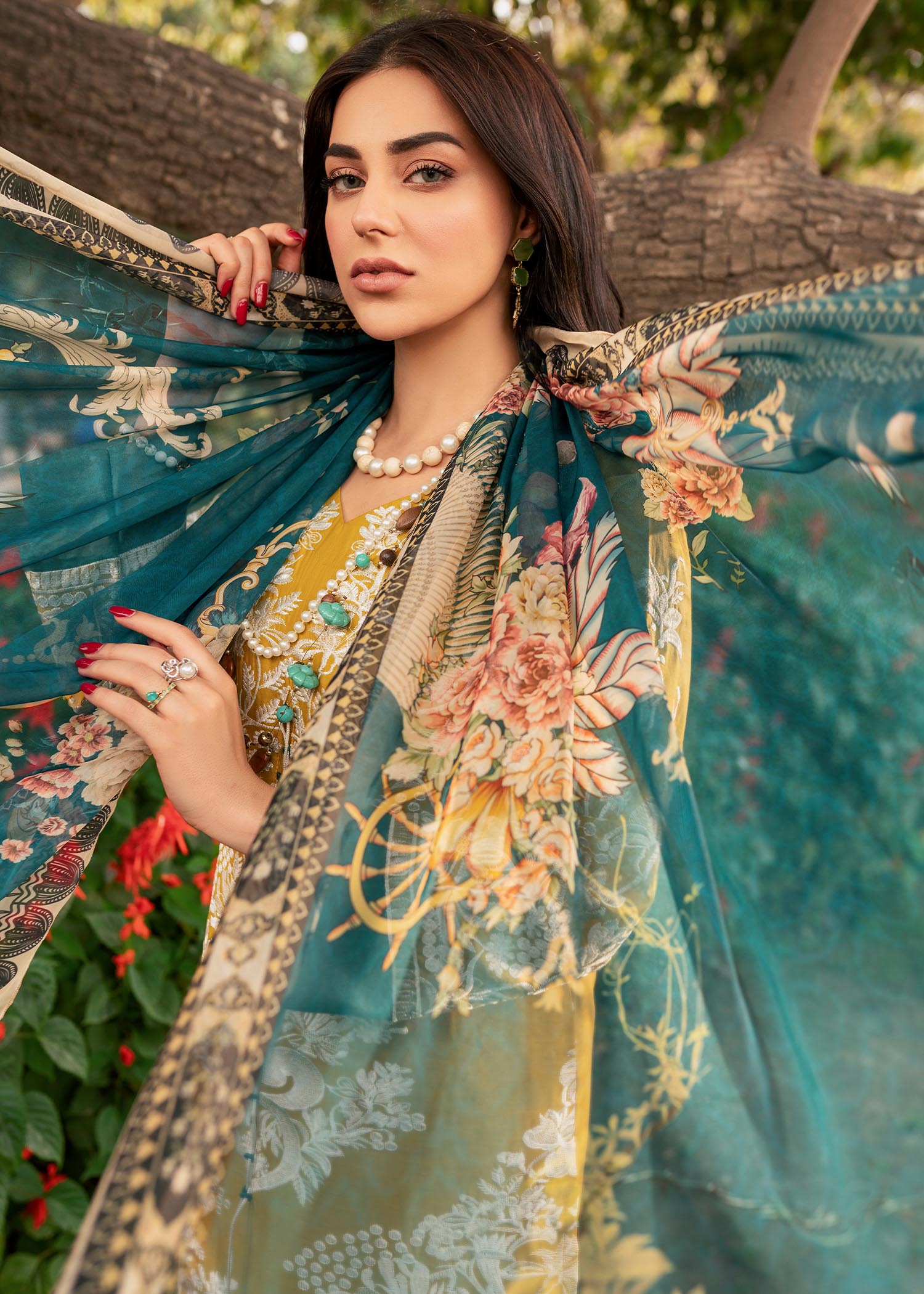 Panache Apparel FLORID HAVEN Women 2pcs