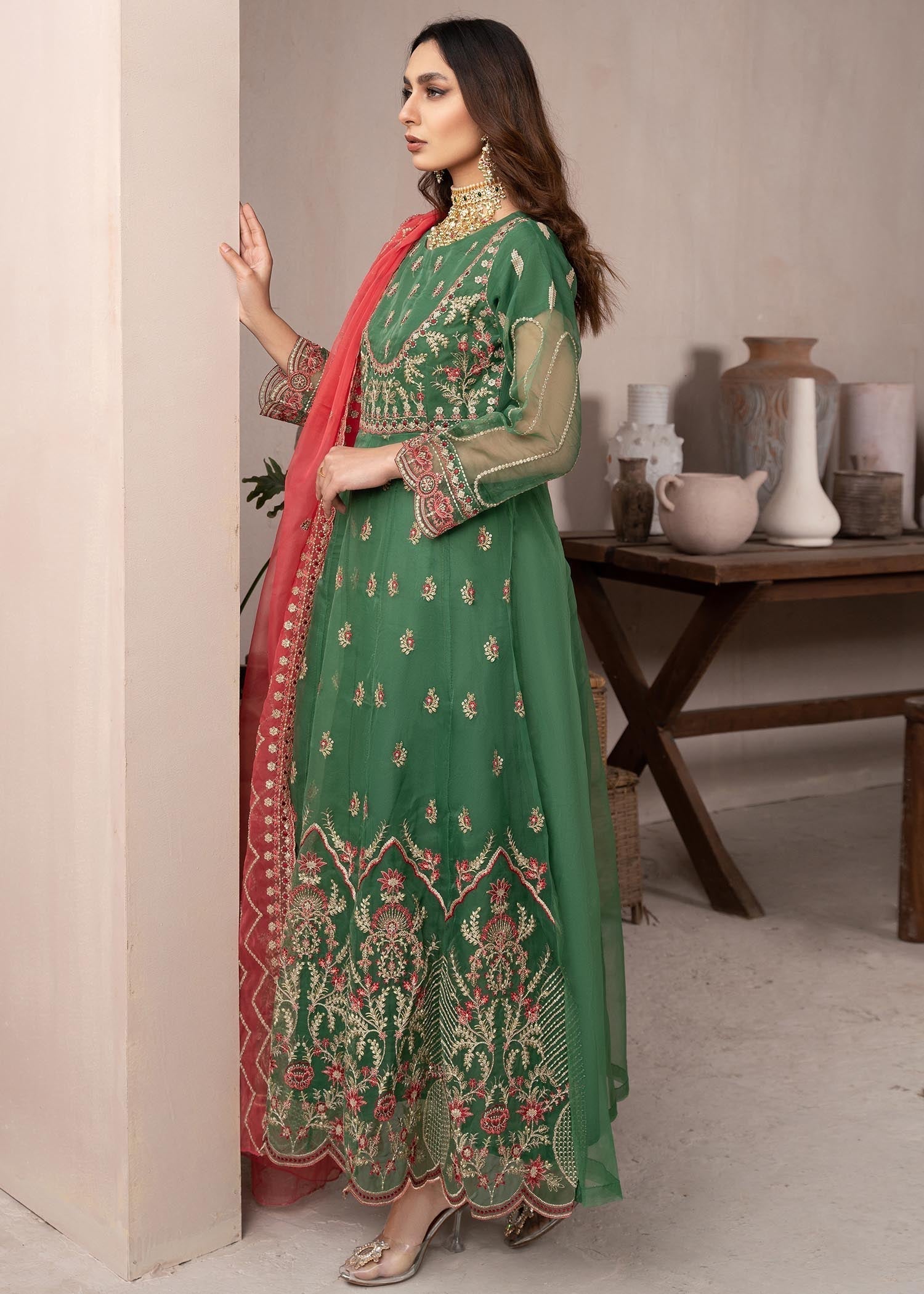 Zebaye US524 Green(SB) Women 3pcs