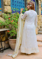 Manahils MAXI 117 CEDAR OFF WHITE Women 3pcs