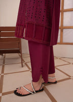 Vitalia Burgundy Women 2pcs