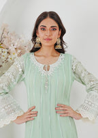 Manahils MAXI 121 Mint Green Women 3pcs