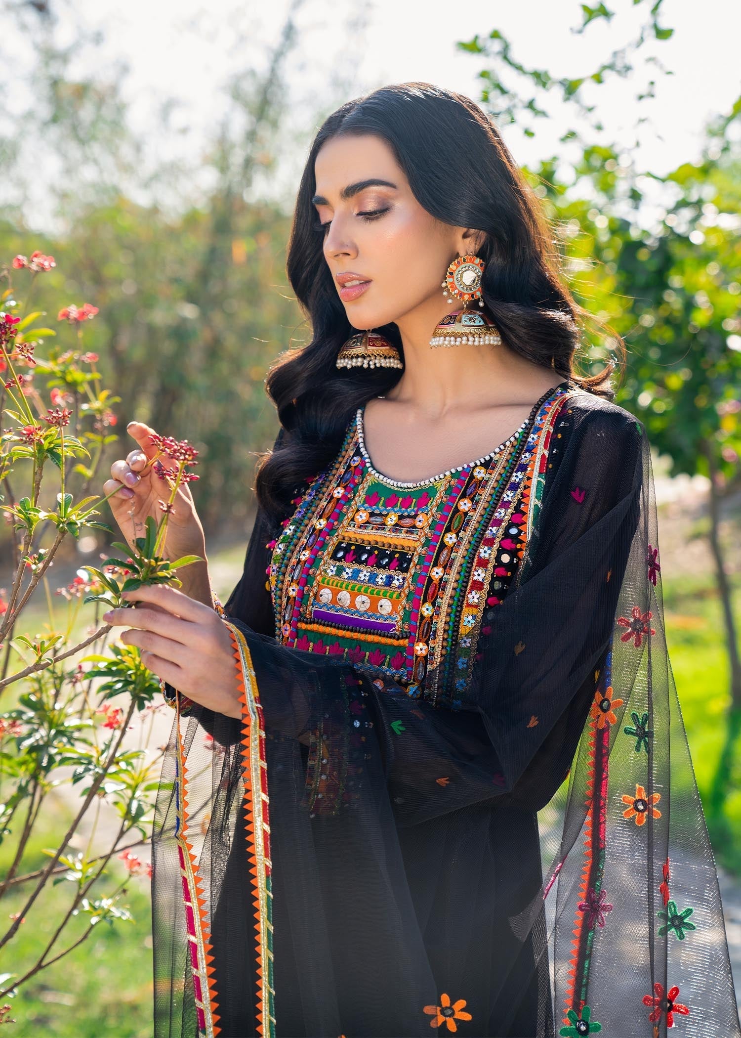 Khuda Baksh Creations Z 282 BLACK Women 4pcs