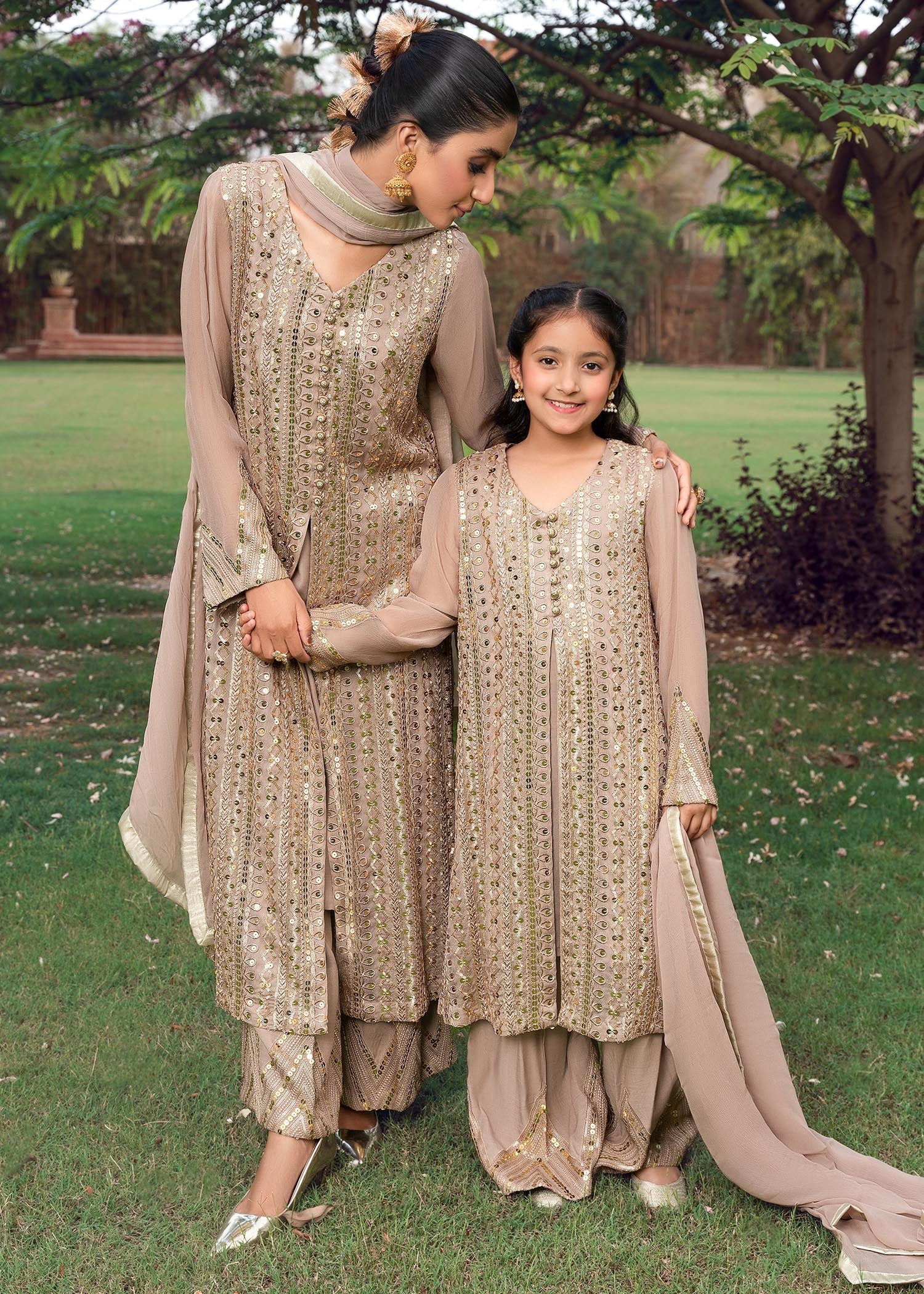 Rang-e-Haya Ufaq Clay Beige Women 4pcs