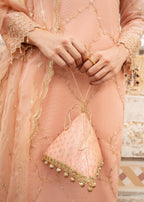 Rang-e-Haya Dahlia (Peach) Women 4pcs