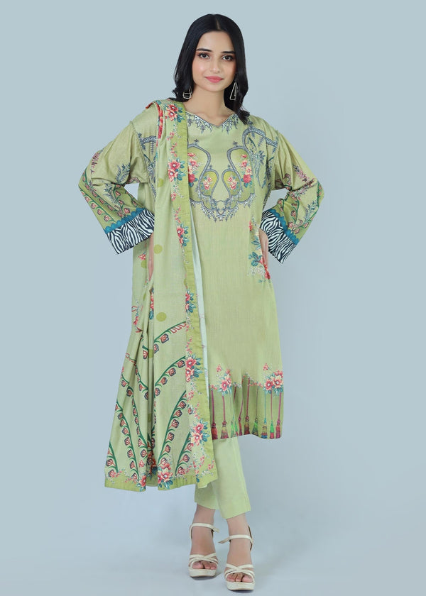 Bareeq Outfits Majestic Escence Stitched Suit Women 3pcs