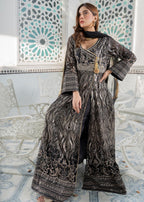 Manahils Angrakha 105 Black Women 3pcs