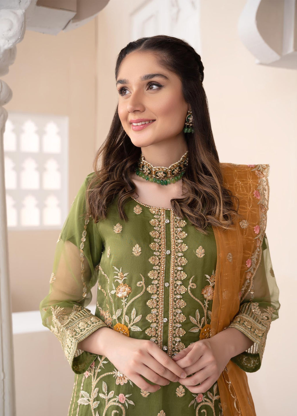 Zebaye Uzza US434 A GREEN Women 3pcs