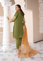 Zebaye Uzza US434 A GREEN Women 3pcs