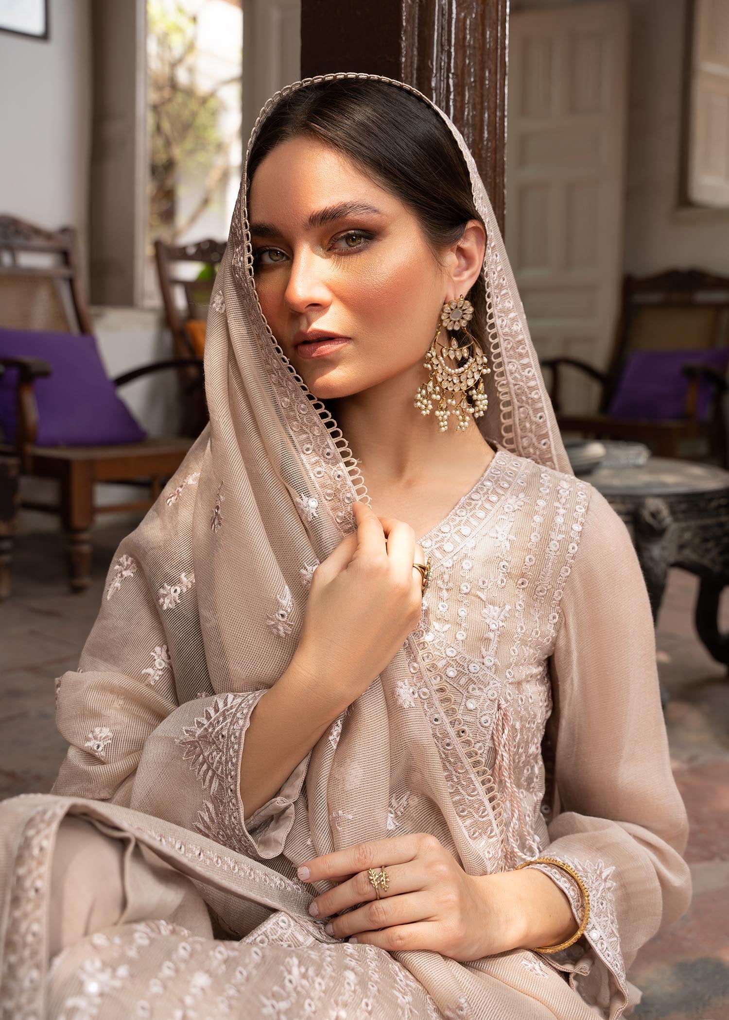 Rang-e-Haya Rang e Haya Xena Clay Beige Women 4pcs