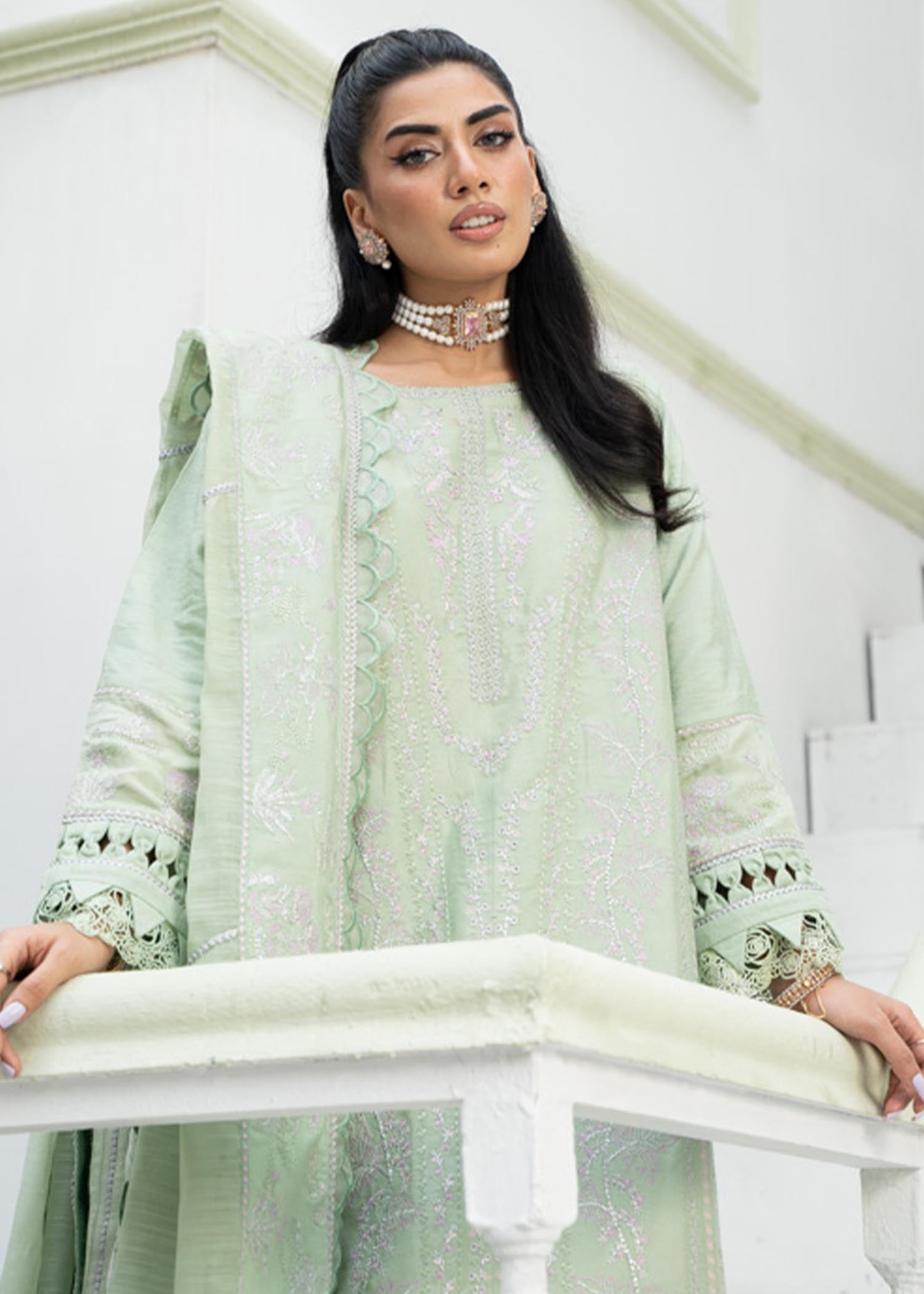 Fatima Salamat Green Zinnia Women 3pcs