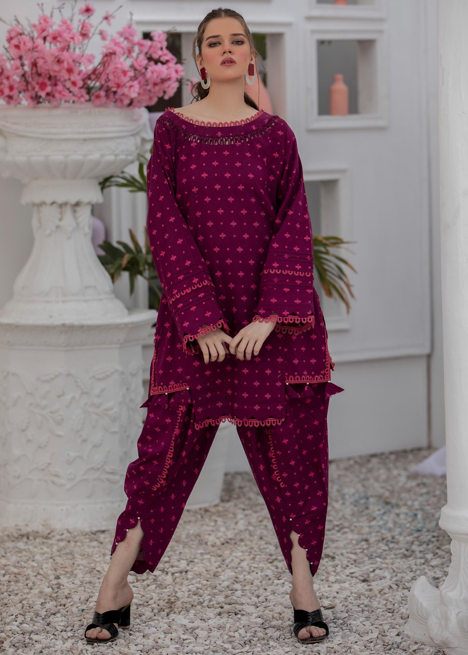 Yusra Ansari Yaw 05 alani Women 2pcs