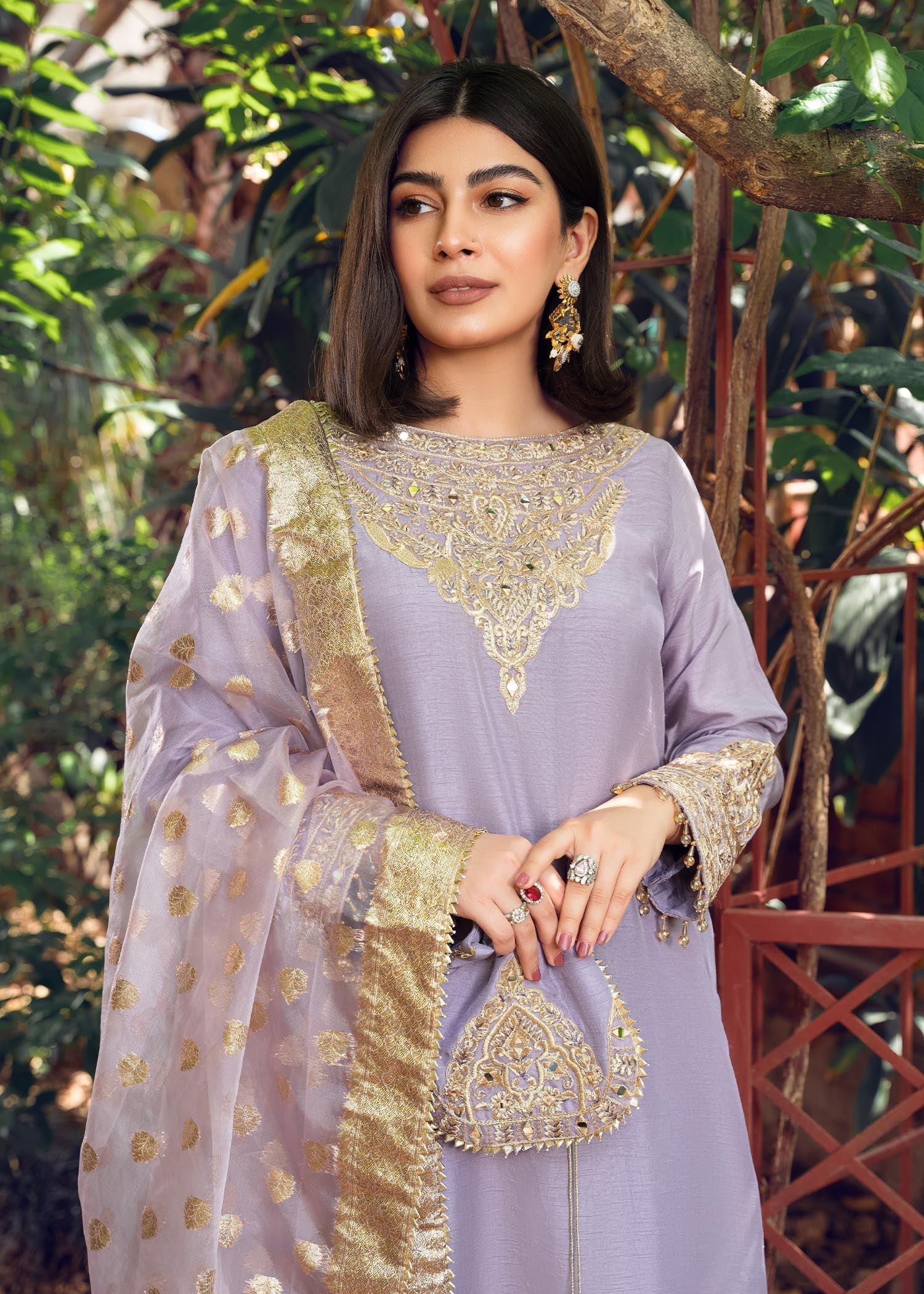 Rang-e-Haya Shireen Lilac Women 3pcs