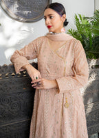 Manahils Angrakha 099 Peach Women 3pcs