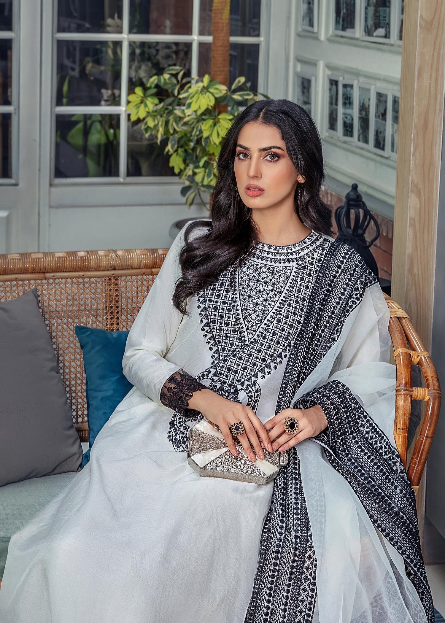 Malook Deena Women 3pcs