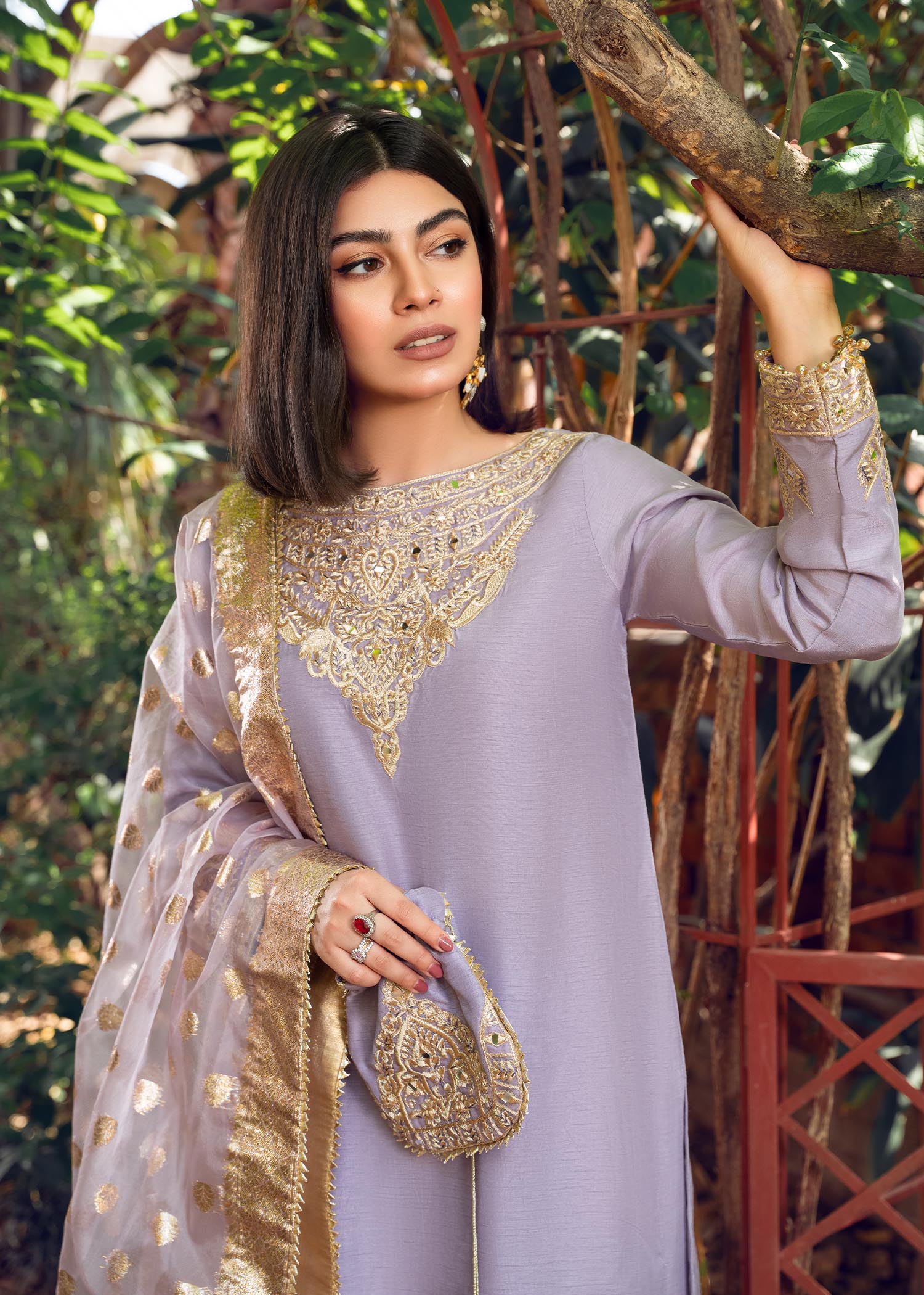 Rang-e-Haya Shireen Lilac Women 3pcs
