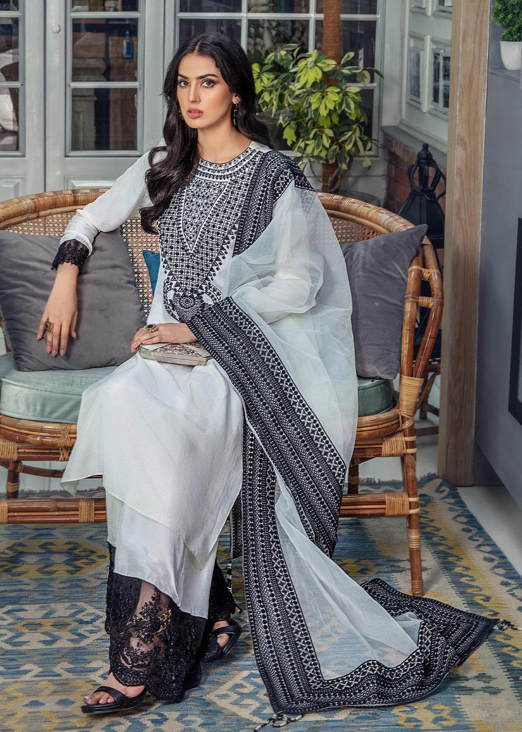 Malook Deena Women 3pcs