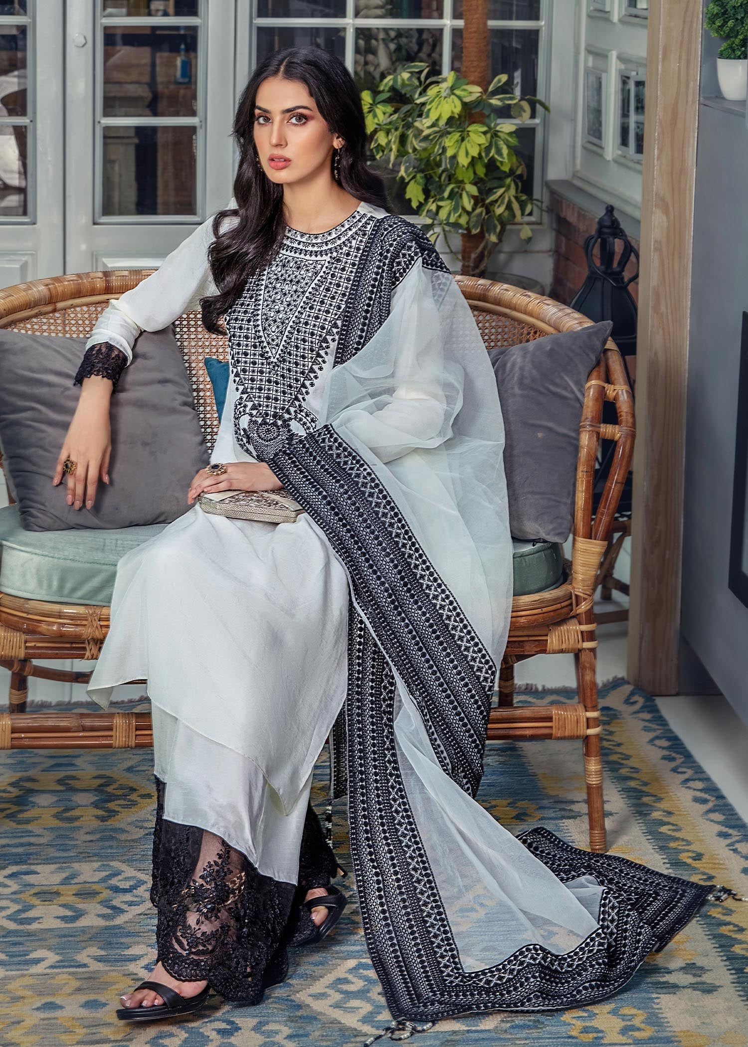 Malook Deena Women 3pcs